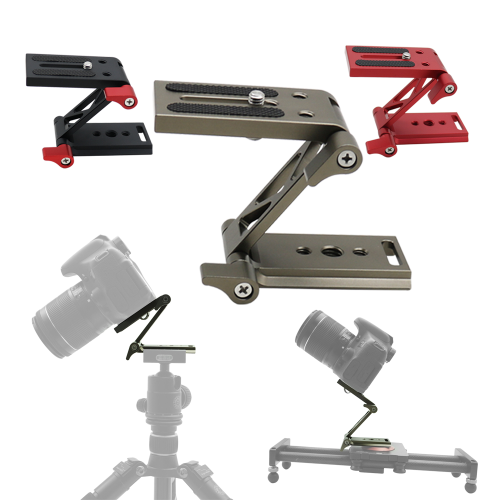3D Printing Z Offset - ポータブルZ型チルト三脚ヘッド 折りたたみ式チルト 折りたたみ式一眼レフ Canon/Sony/Microシングル用 クイックリリースプレート スタンドホルダー付属