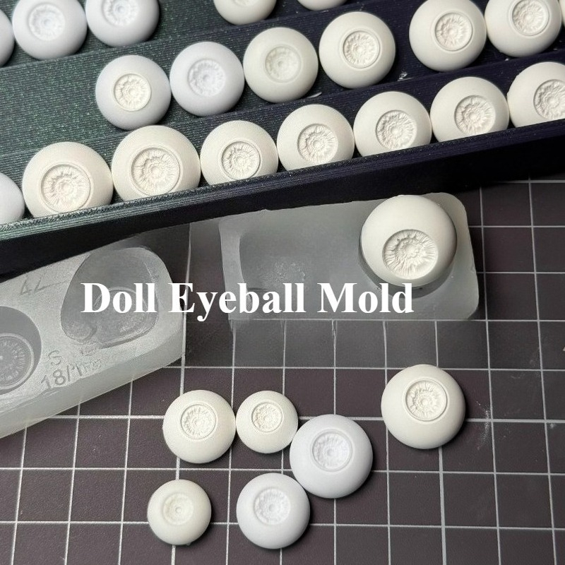 3D Printing Ptc - Bjd 漫画人形石膏眼球樹脂エポキシ樹脂 3d 印刷位置決めカラーリング眼底テクスチャ作成シリコーン型