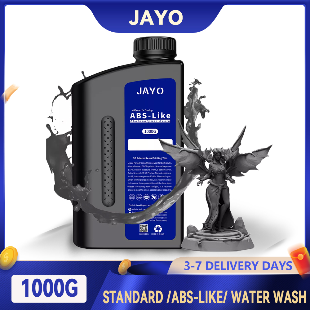 JAYO スタンダード/ABS風/水洗い 3Dプリンター樹脂 - Glue For 3D Printing のレビューと価格