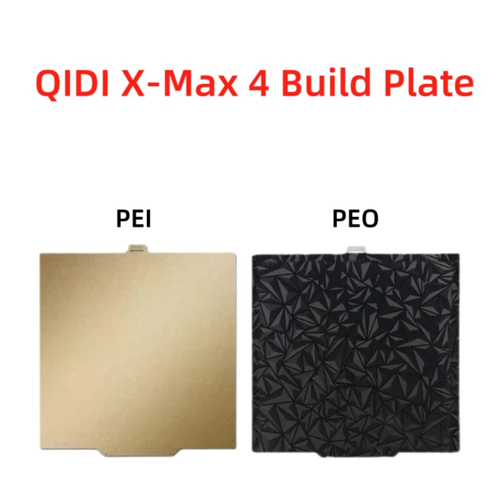 QIDI Max 4用ビルドプレート 390x390mm 両 - Pei Sheet のレビューと価格