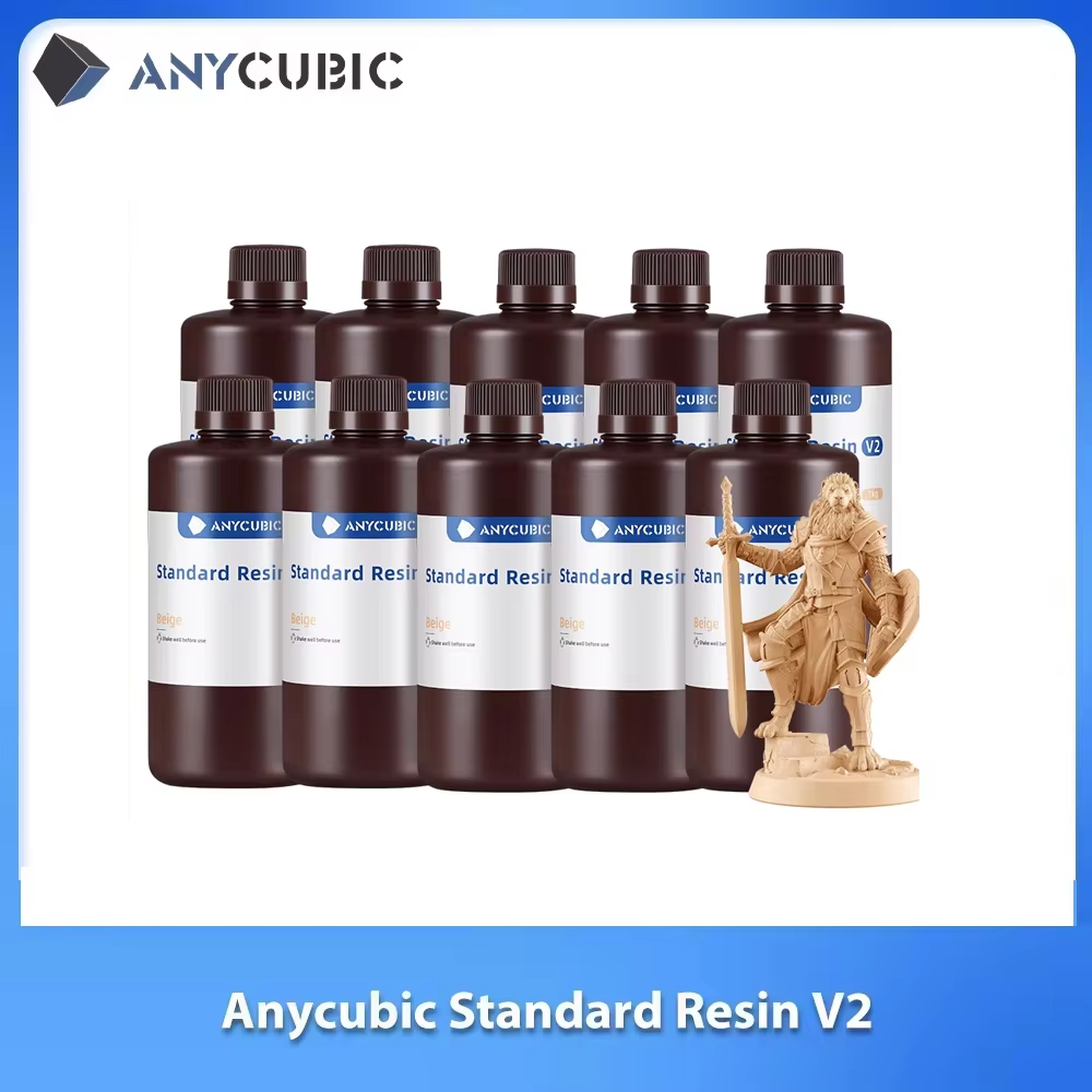 ANYCUBIC 標準樹脂 V2 405nm UV 樹脂 3 - Glue For 3D Printing のレビューと価格