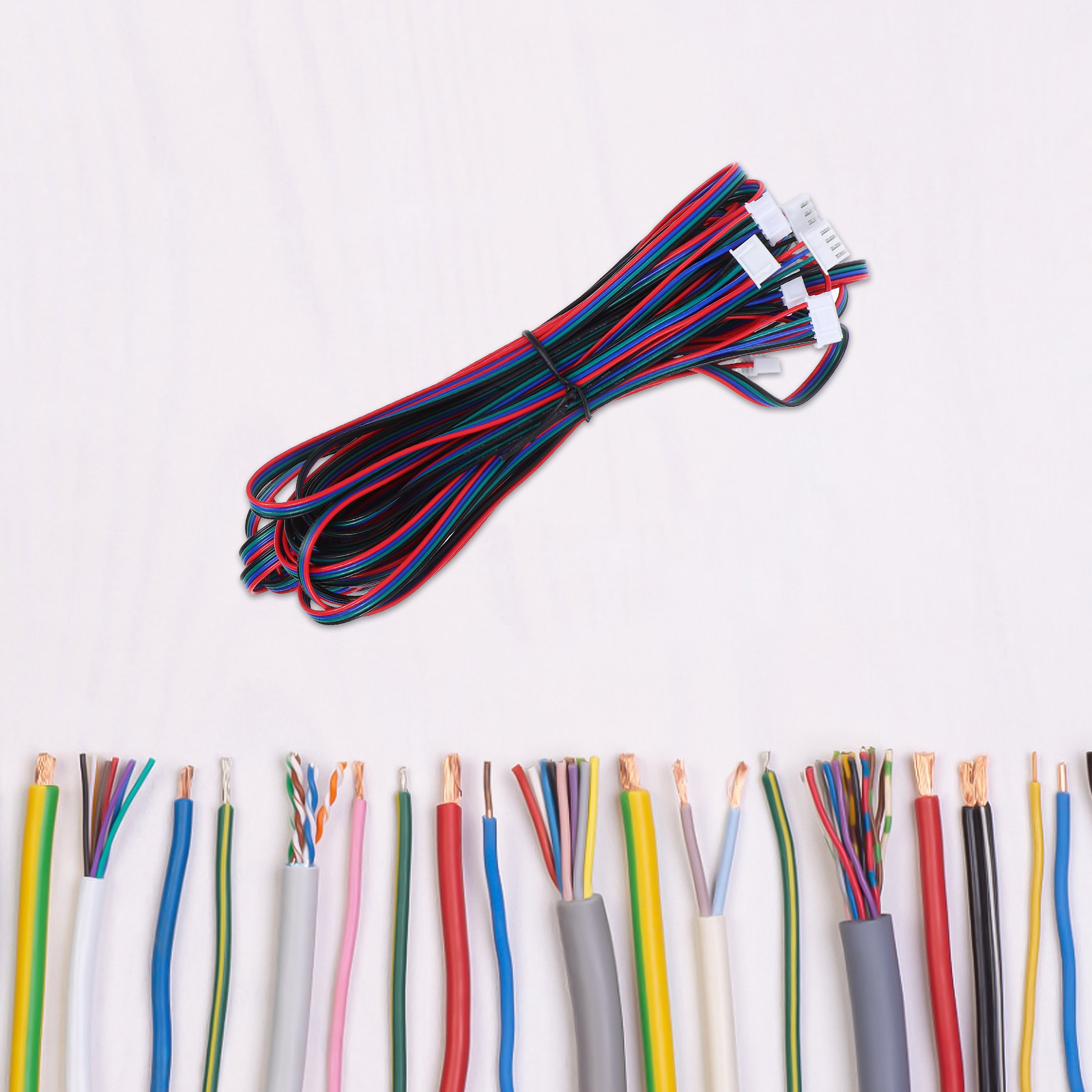 4ピンから6ピンへのステッピングモーター延長ケーブル4本セッ - Stepper Motor のレビューと価格
