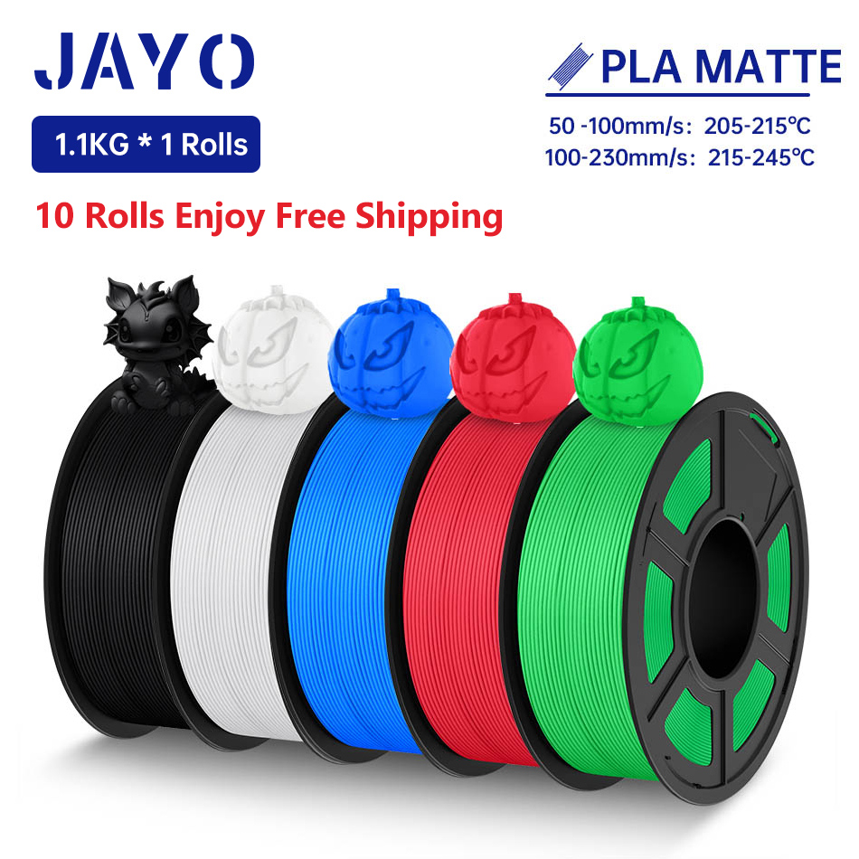 3DプリンターフィラメントJAYO-PLA,滑らかなマット仕 - 3D Printing Nylon Filament のレビューと価格