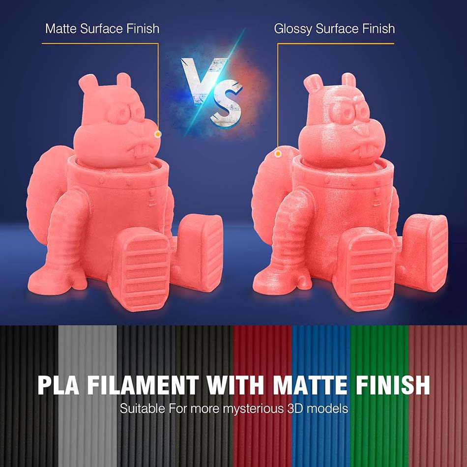 3DプリンターフィラメントJAYO-PLA,滑らかなマット仕 - 3D Printing Nylon Filament のレビューと価格