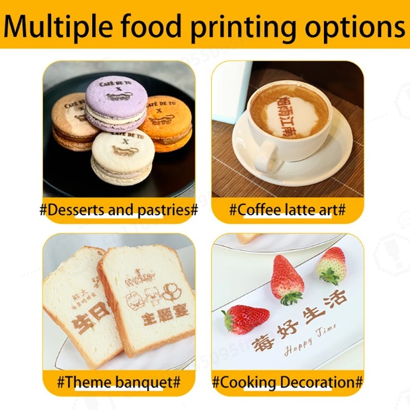 3Dフードプリンター DIYペン コーヒーラテアート チョコ - 3D Printing Food のレビューと価格