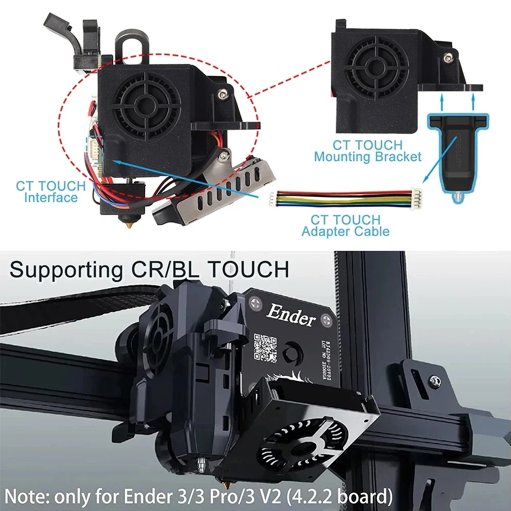 Creality CR タッチケーブルアップグレード 3D  - Probe Bltouch Leveling のレビューと価格