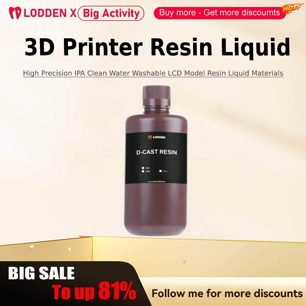 Lodden 3D プリンタ樹脂液体 385/405nm 高 - Glue For 3D Printing のレビューと価格