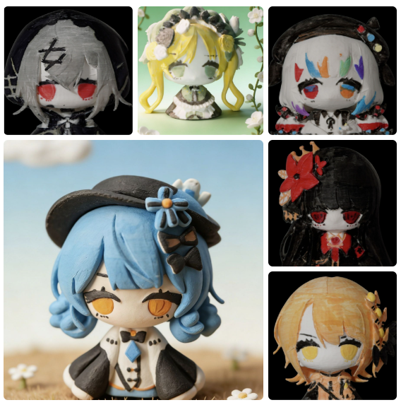 ゲーム魔法少女魔女裁判 ヒカミメルル ‌   コスプレ 3D - 3D Printing Figure のレビューと価格