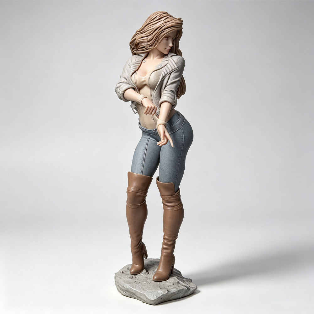 1/24スケールのリアルでファッショナブルな女性キャラクター - 3D Printing And Additive Manufacturing のレビューと価格