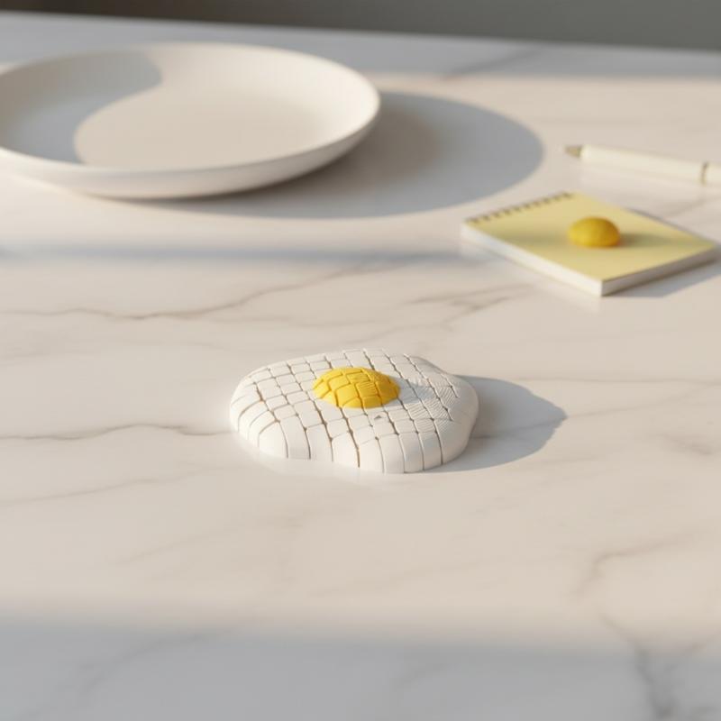3Dプリント製関節可動式オムレツフィジェットトイ、クリエイテ - 3D Printing Food のレビューと価格