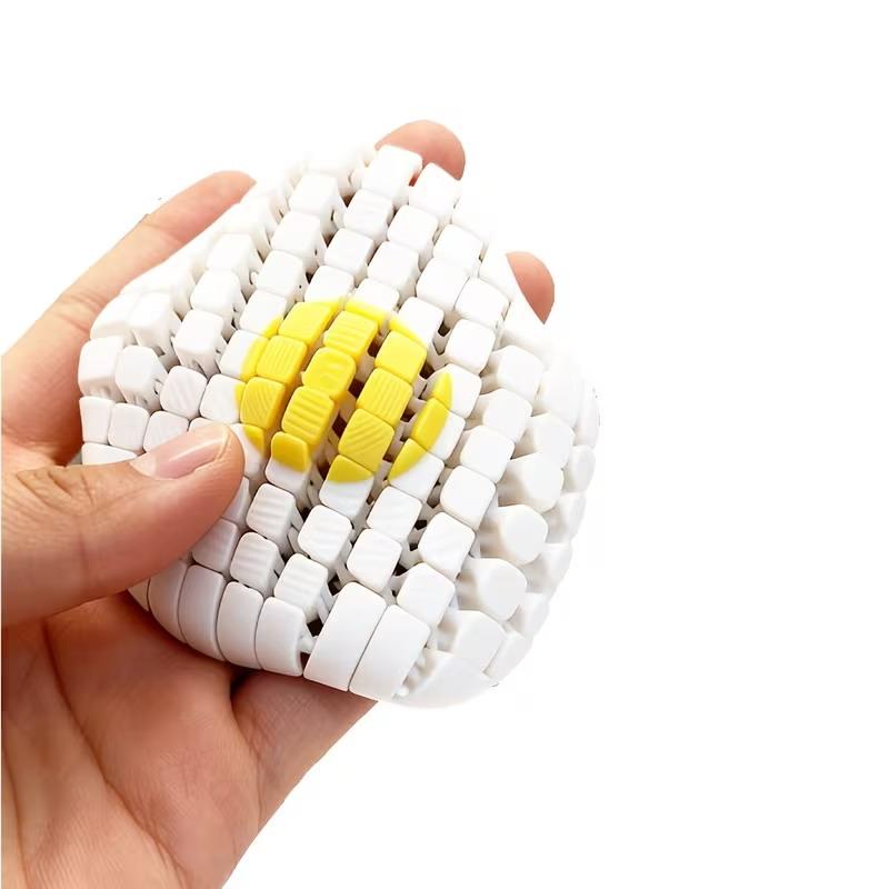 3Dプリント製関節可動式オムレツフィジェットトイ、クリエイテ - 3D Printing Food のレビューと価格