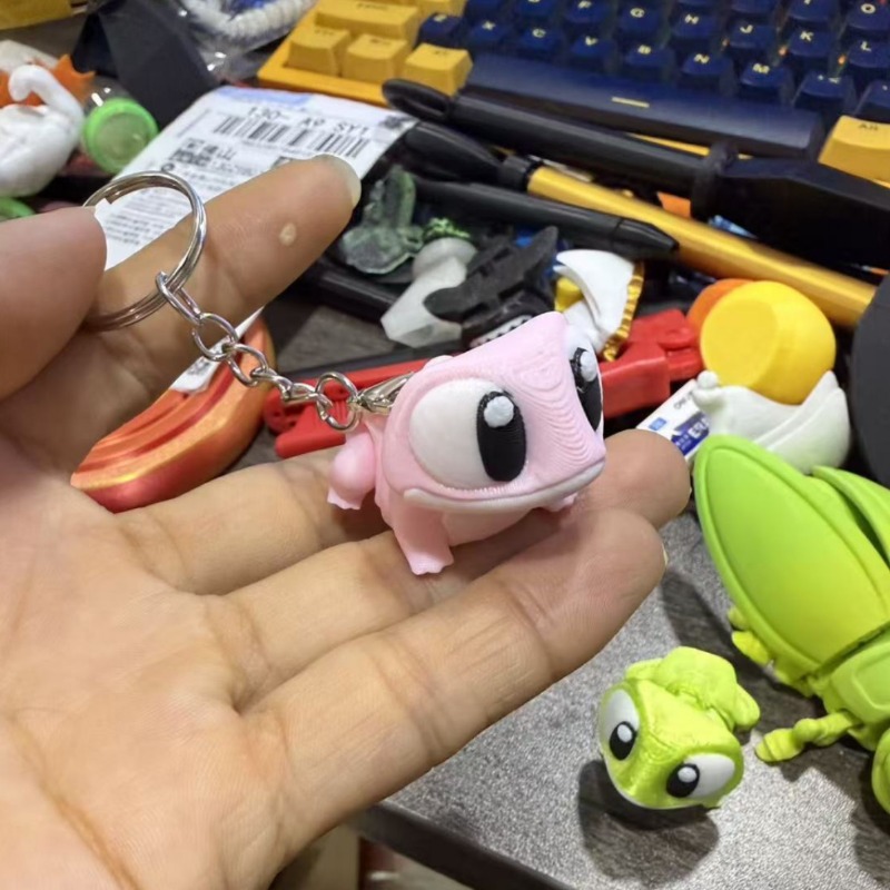 ベストセラーの3Dプリント製のかわいい大きな目のカエル全身可 - 3D Printing Food のレビューと価格