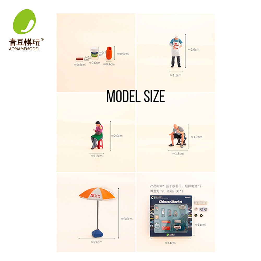 1/64 ナイトマーケットのモデルキット - 高精度3Dプリ - 3D Printing And Additive Manufacturing のレビューと価格