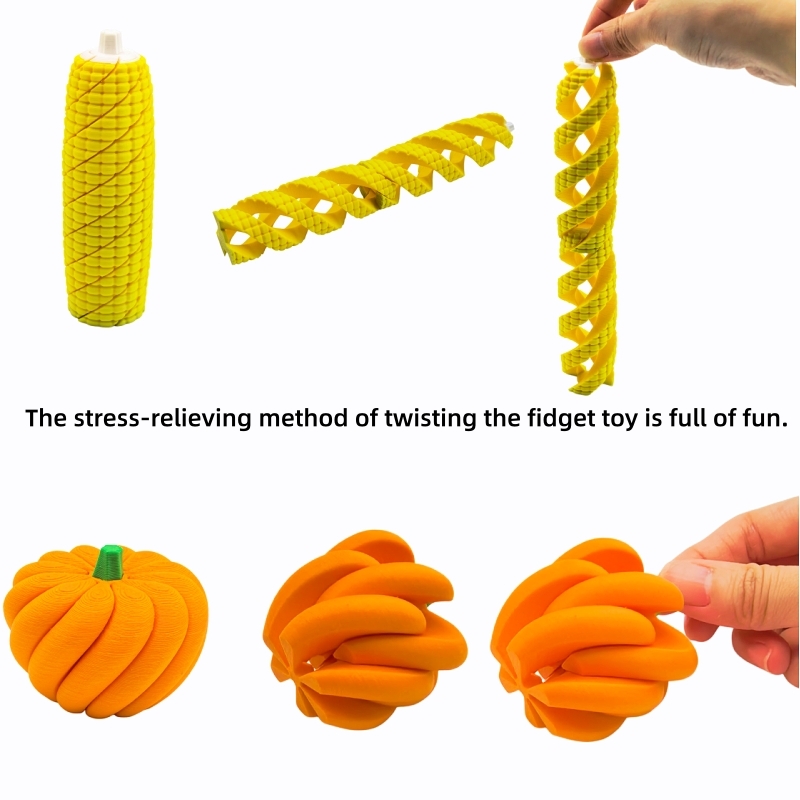 3Dプリントされた果物と野菜のストレス解消おもちゃシリーズ、 - 3D Printing Food のレビューと価格